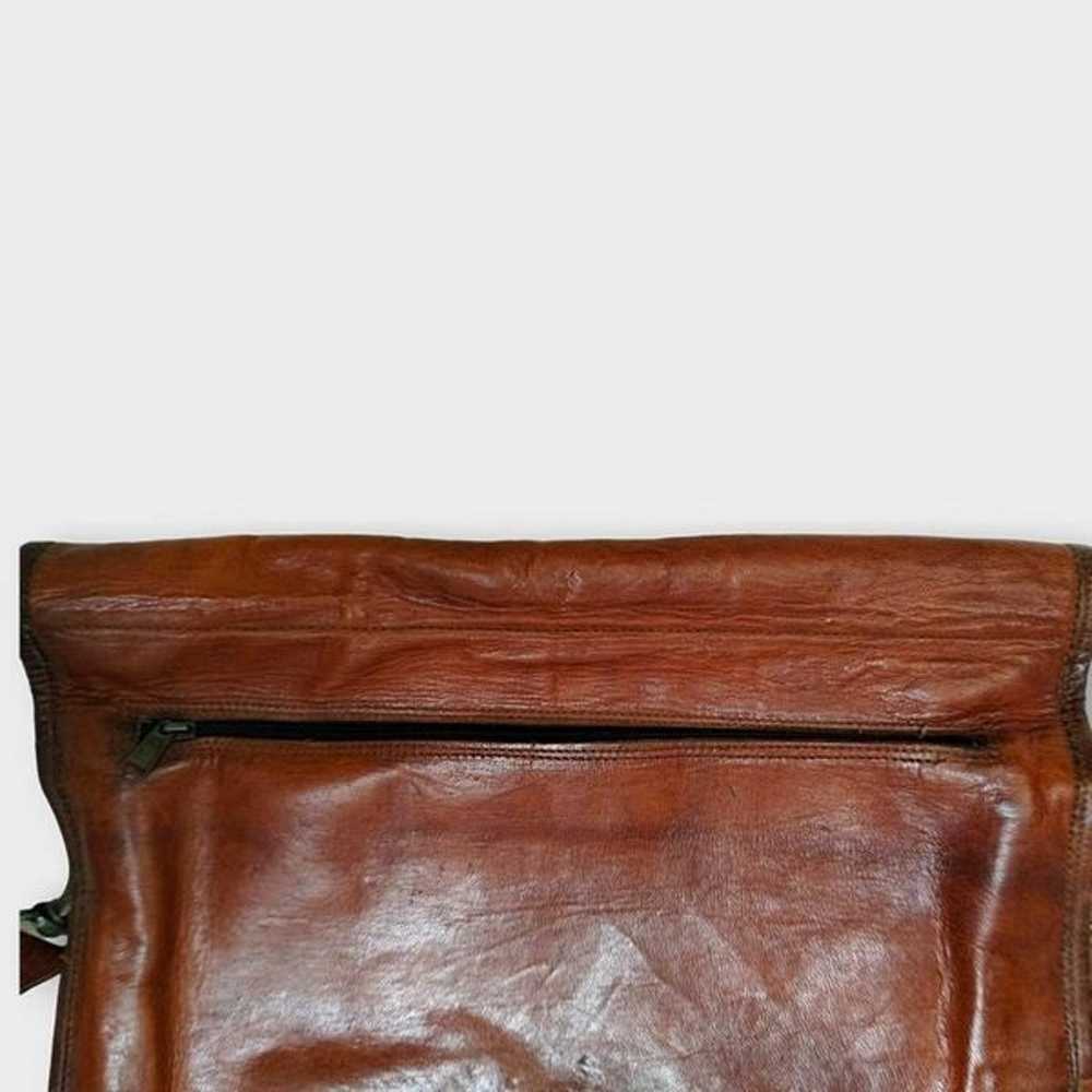 Komals Passion Leather Vintage Leather Briefcase … - image 7