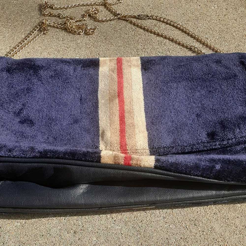 VINTAGE MADE IN ITALY VELVET PURSE - image 3