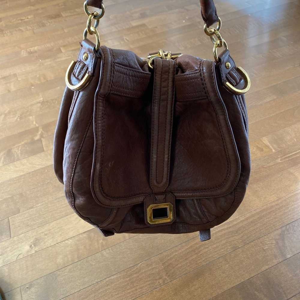 juicy couture vintage brown soft leather back-pac… - image 6