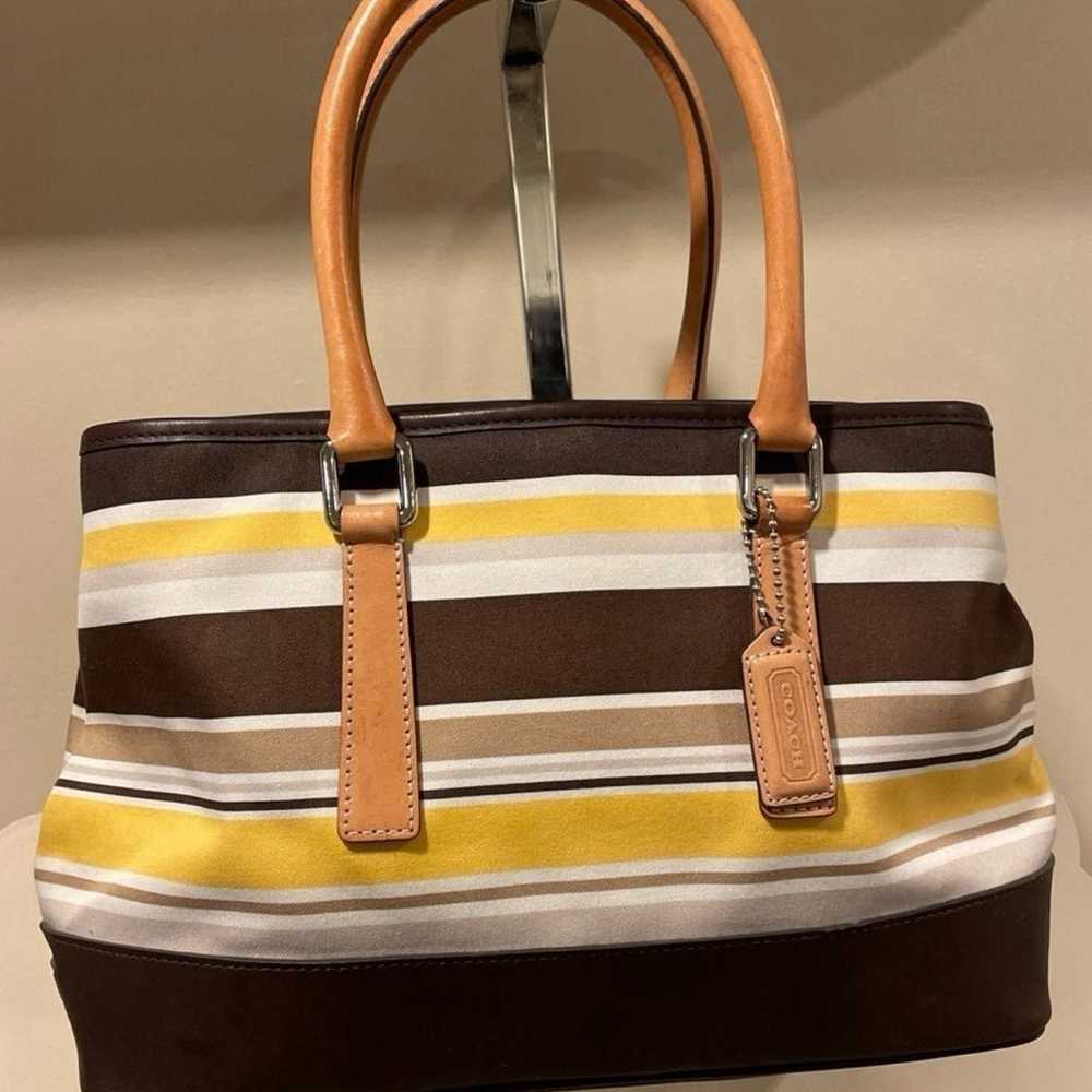 Pre-Loved Vintage COACH Top Handle Satchel  Bag - image 10