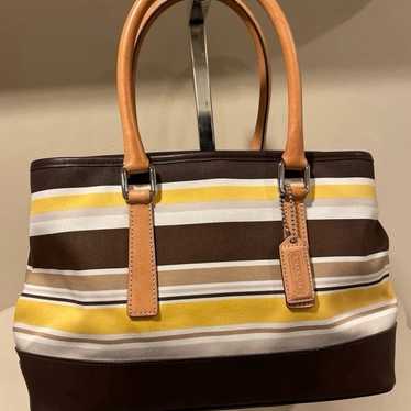 Pre-Loved Vintage COACH Top Handle Satchel  Bag - image 1