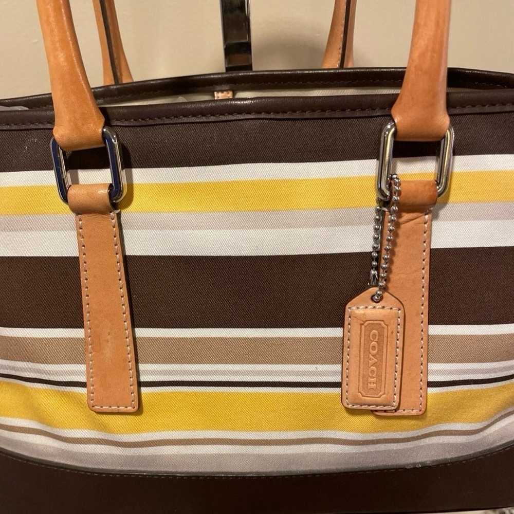 Pre-Loved Vintage COACH Top Handle Satchel  Bag - image 2