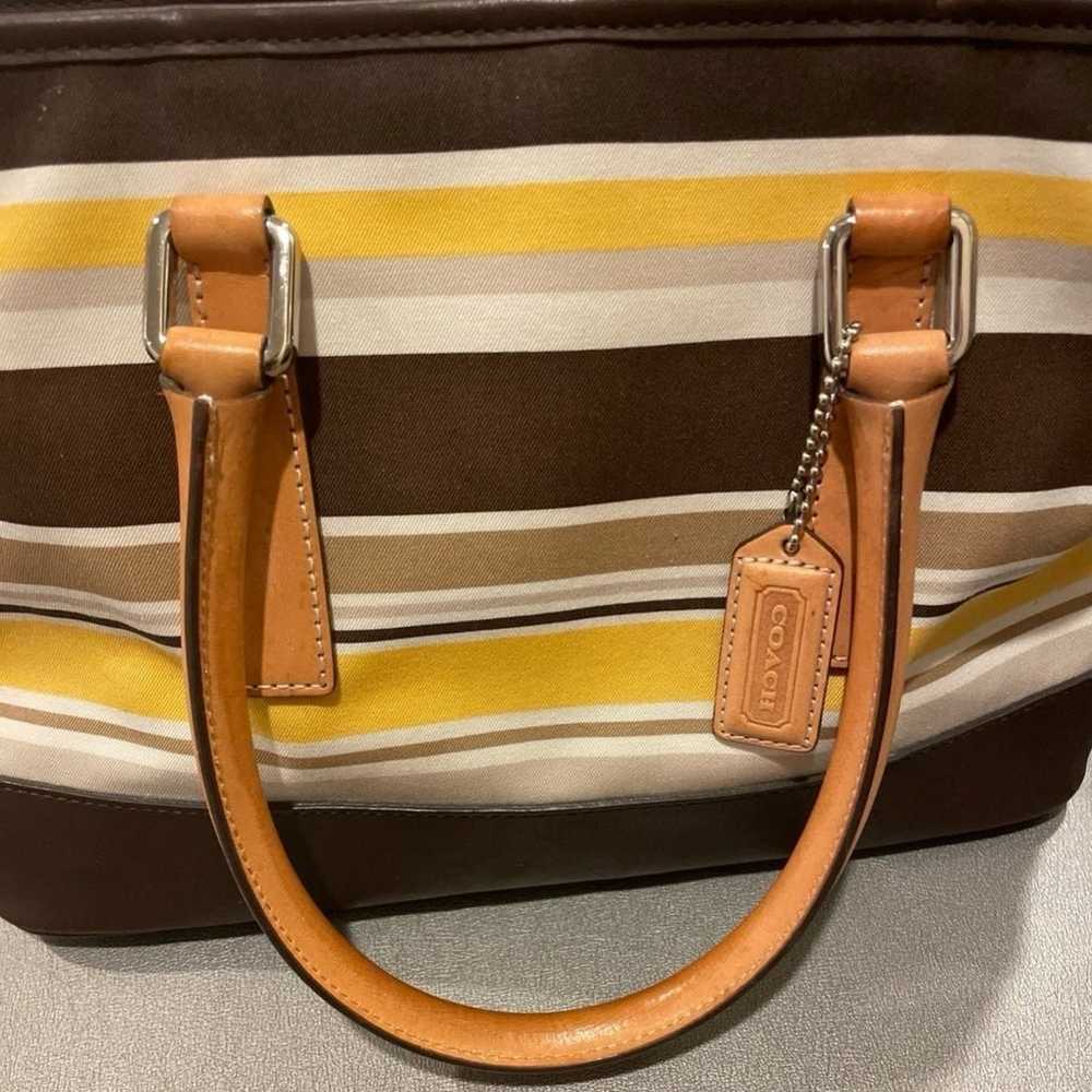 Pre-Loved Vintage COACH Top Handle Satchel  Bag - image 8