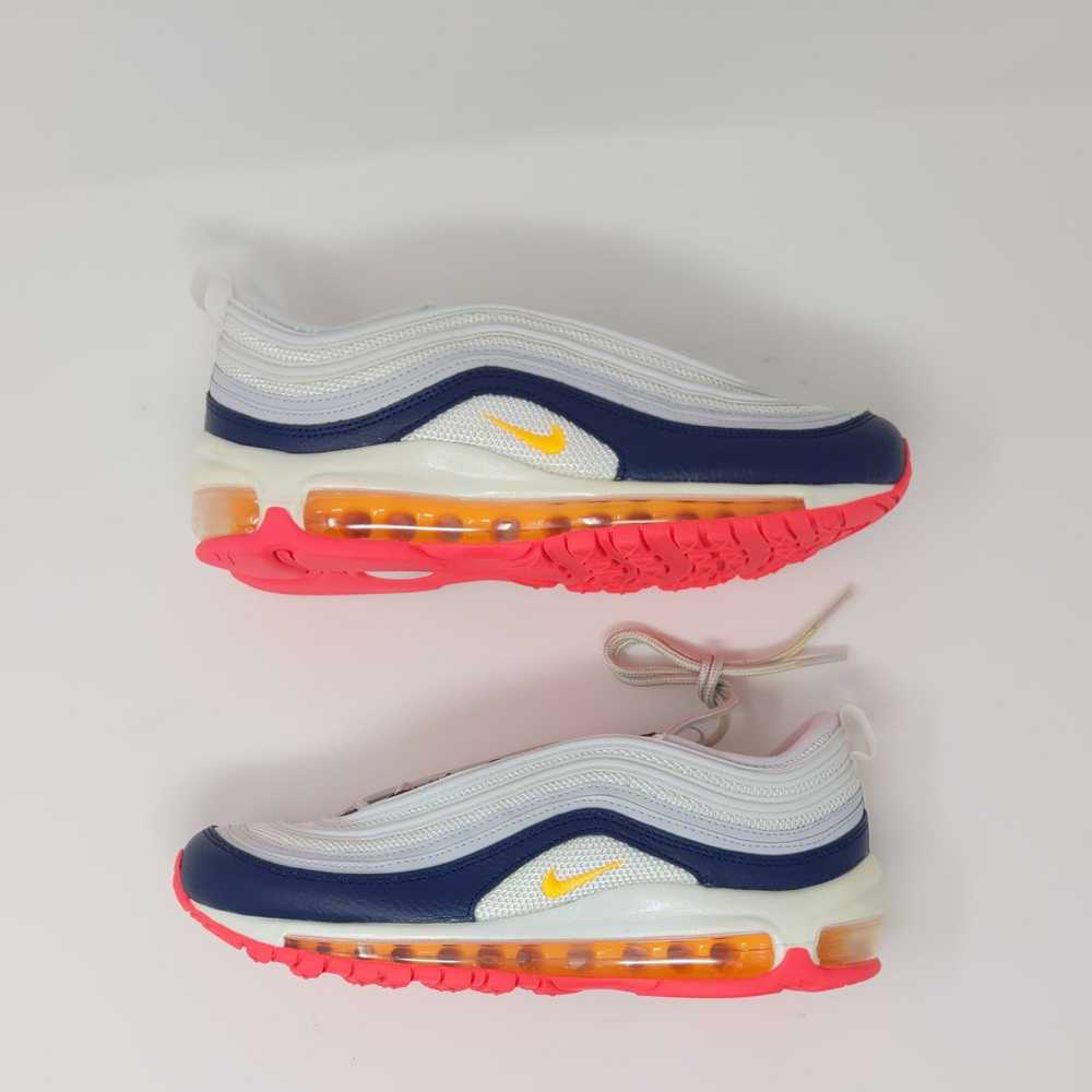 Nike Wmns Air Max 97 Platinum Navy Orange - image 1