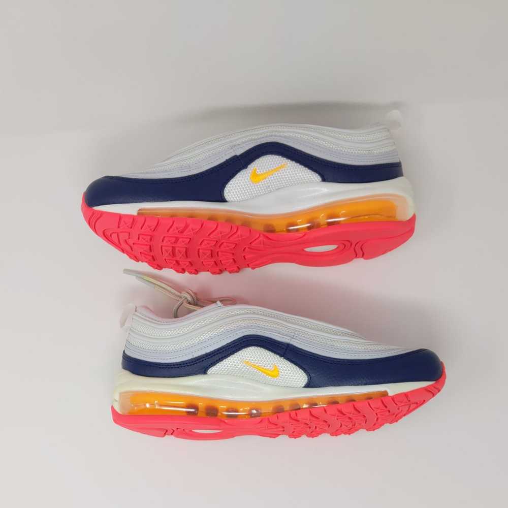 Nike Wmns Air Max 97 Platinum Navy Orange - image 2