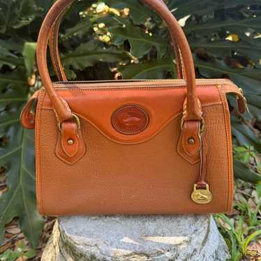 Dooney & Bourke Vintage 80's USA Brown All Weathe… - image 1