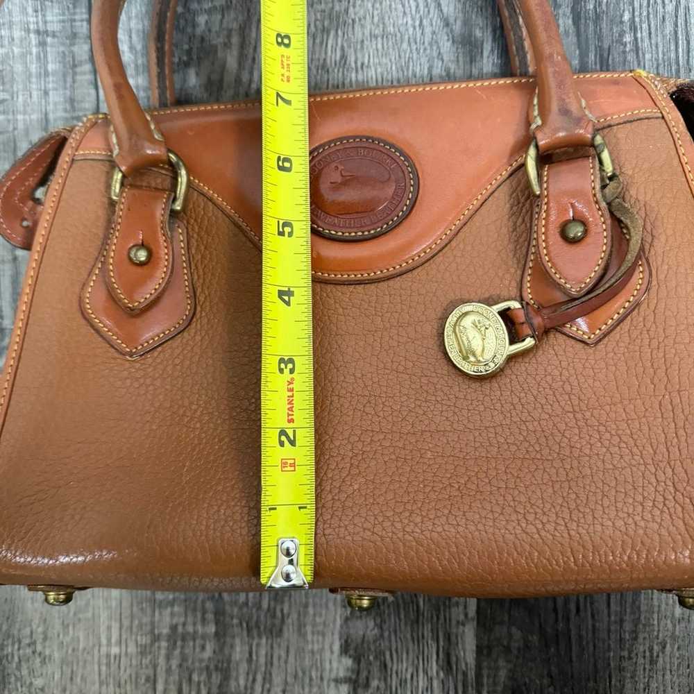 Dooney & Bourke Vintage 80's USA Brown All Weathe… - image 7