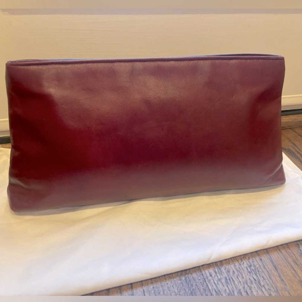 CLASSIC VINTAGE Etienne Aigner Burgunday Leather … - image 7