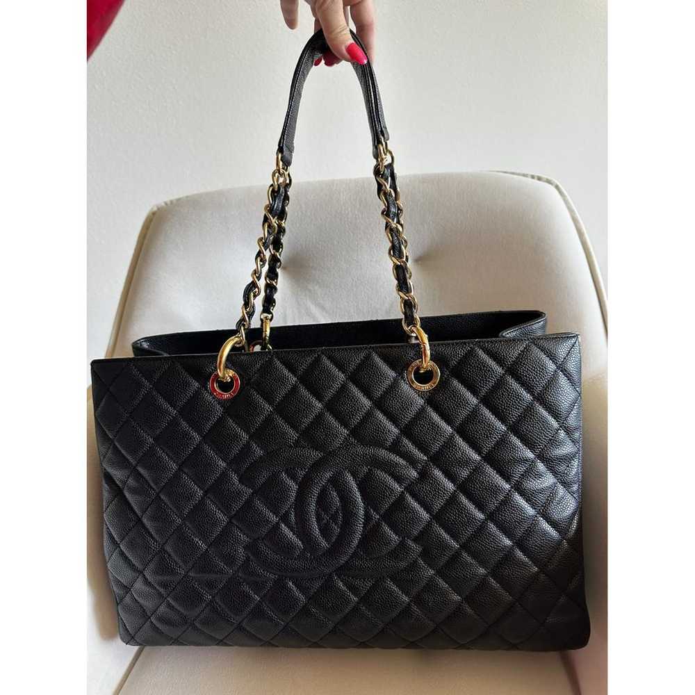 Chanel Grand shopping leather tote - image 9