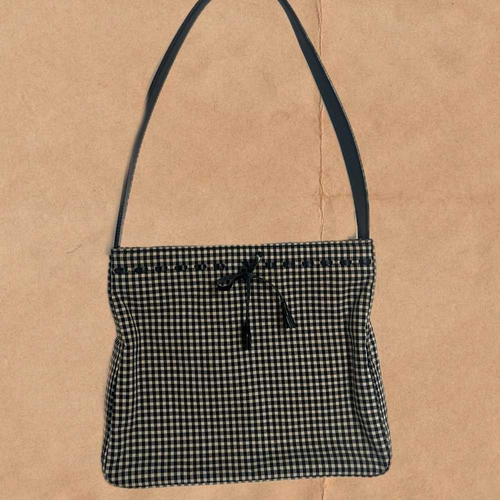 Vintage Ralph Lauren checkered shoulder bag. - image 1