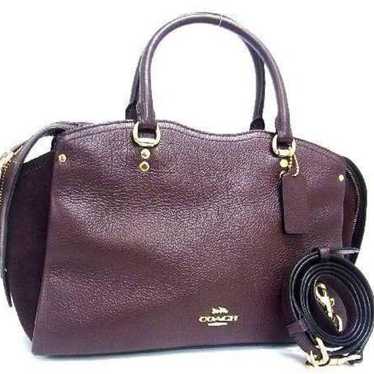 ✨High quality✨ COACH all leather 2way handbag