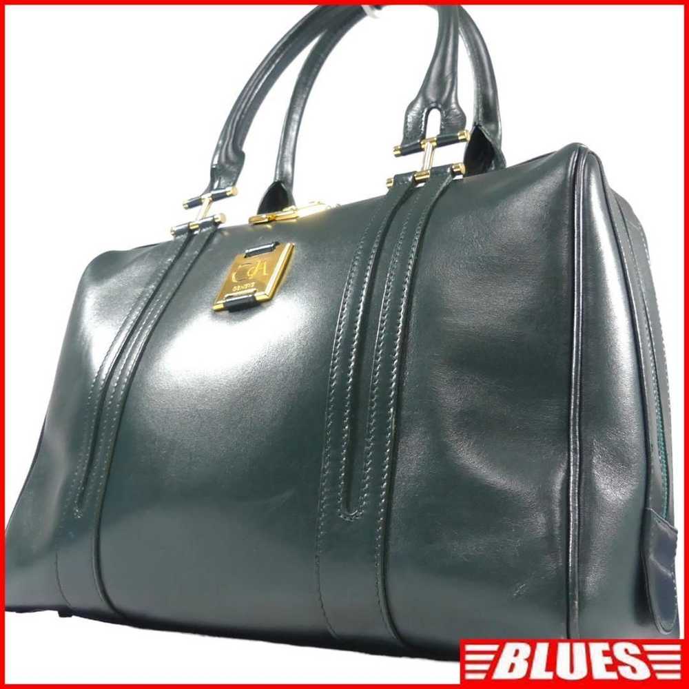 Italian-made leather handbag for men, Carrandache… - image 1