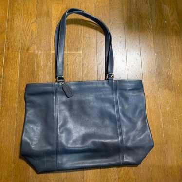 Old Coach Leather Tote Bag 4065 - image 1