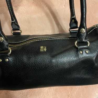 Kate Spade black leather medium bag Serena Westbu… - image 1