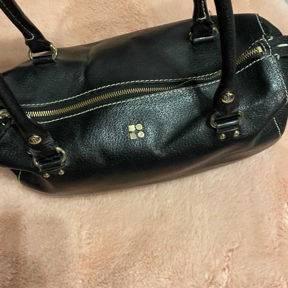 Kate Spade black leather medium bag Serena Westbu… - image 3