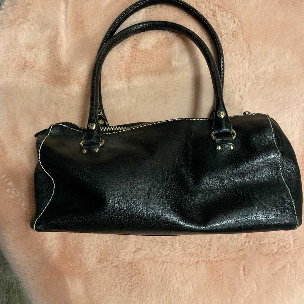 Kate Spade black leather medium bag Serena Westbu… - image 6