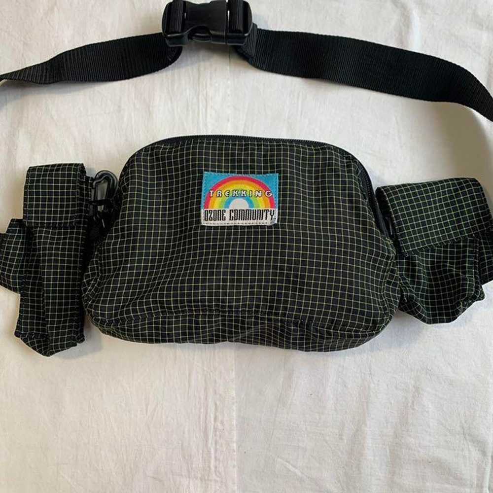 Vintage OZONE COMMUNITY cyber 3-way waist bag. - image 2