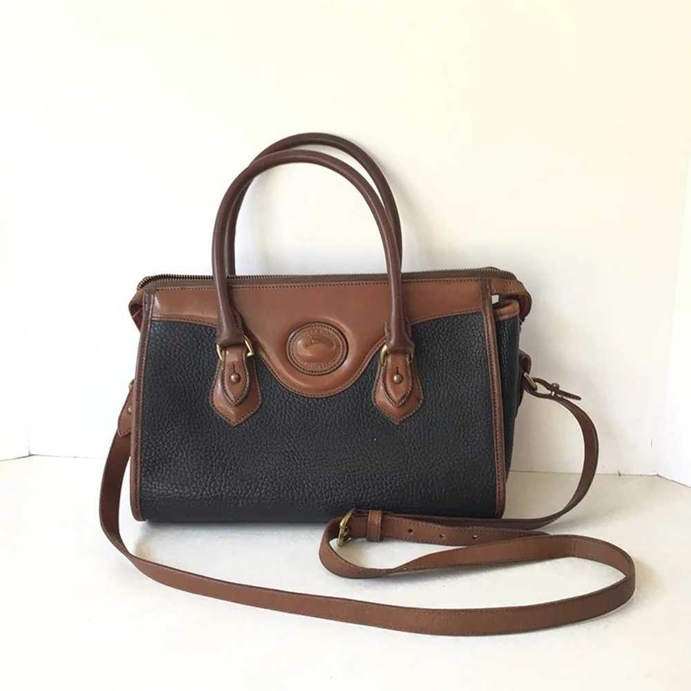 Vintage Dooney & Bourke All Weather Pebble Leathe… - image 1