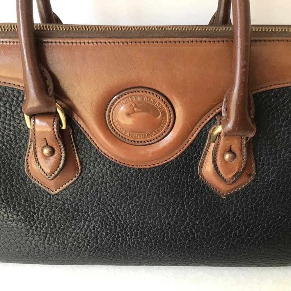 Vintage Dooney & Bourke All Weather Pebble Leathe… - image 5