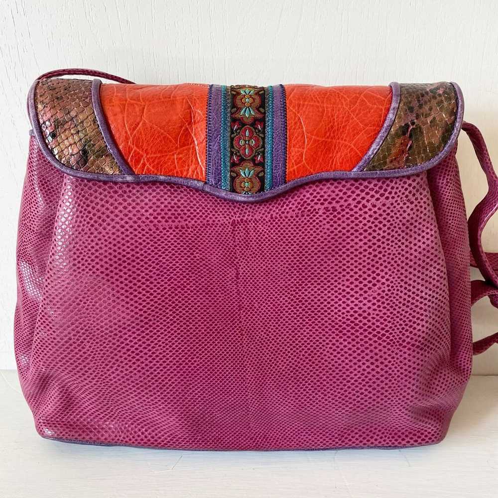 Vintage Sharif Eclectic Purse - image 2