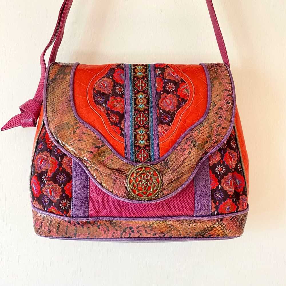 Vintage Sharif Eclectic Purse - image 3