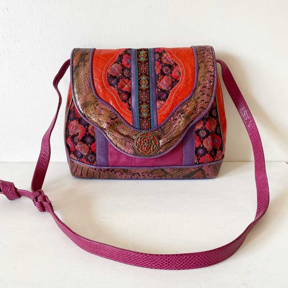 Vintage Sharif Eclectic Purse - image 6