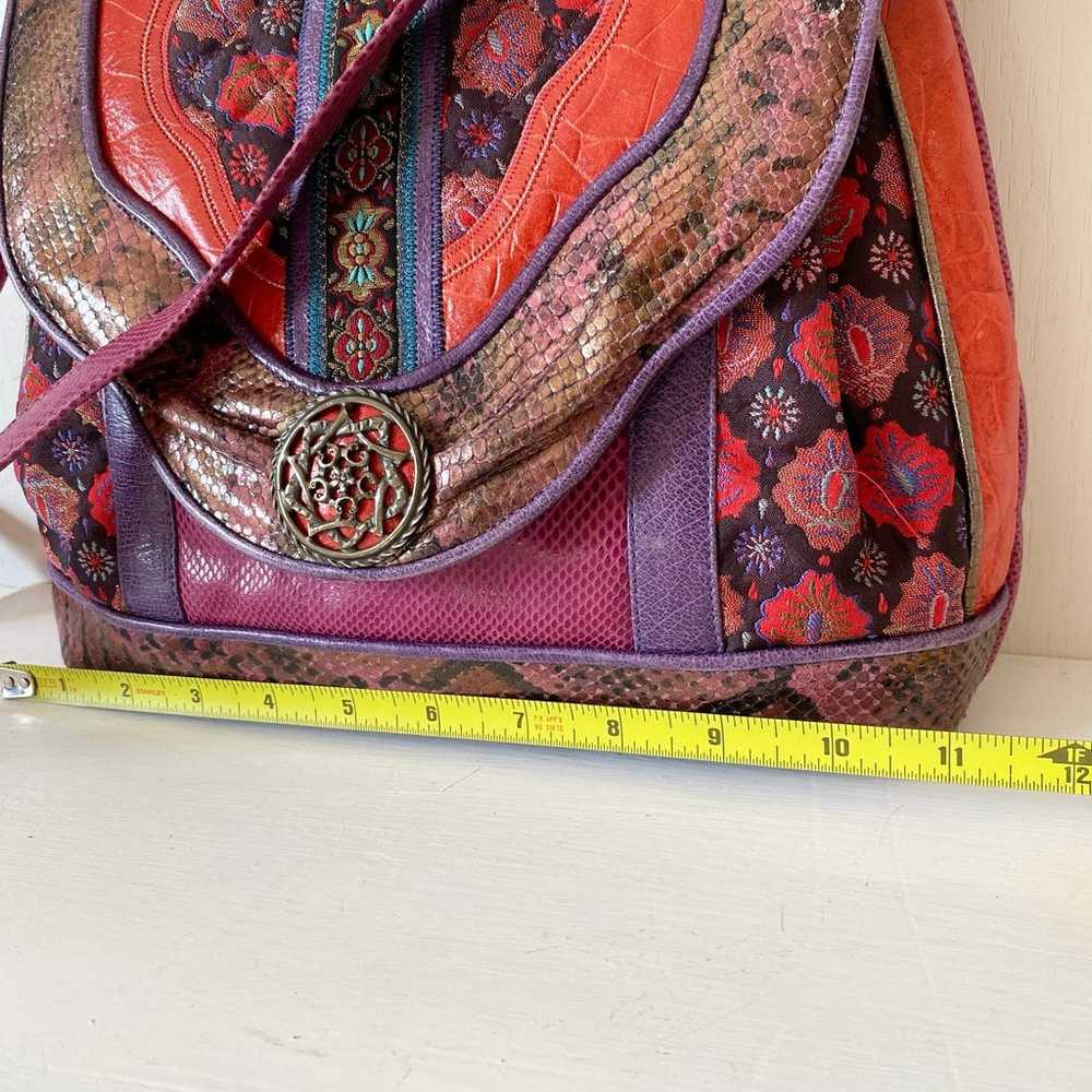 Vintage Sharif Eclectic Purse - image 7