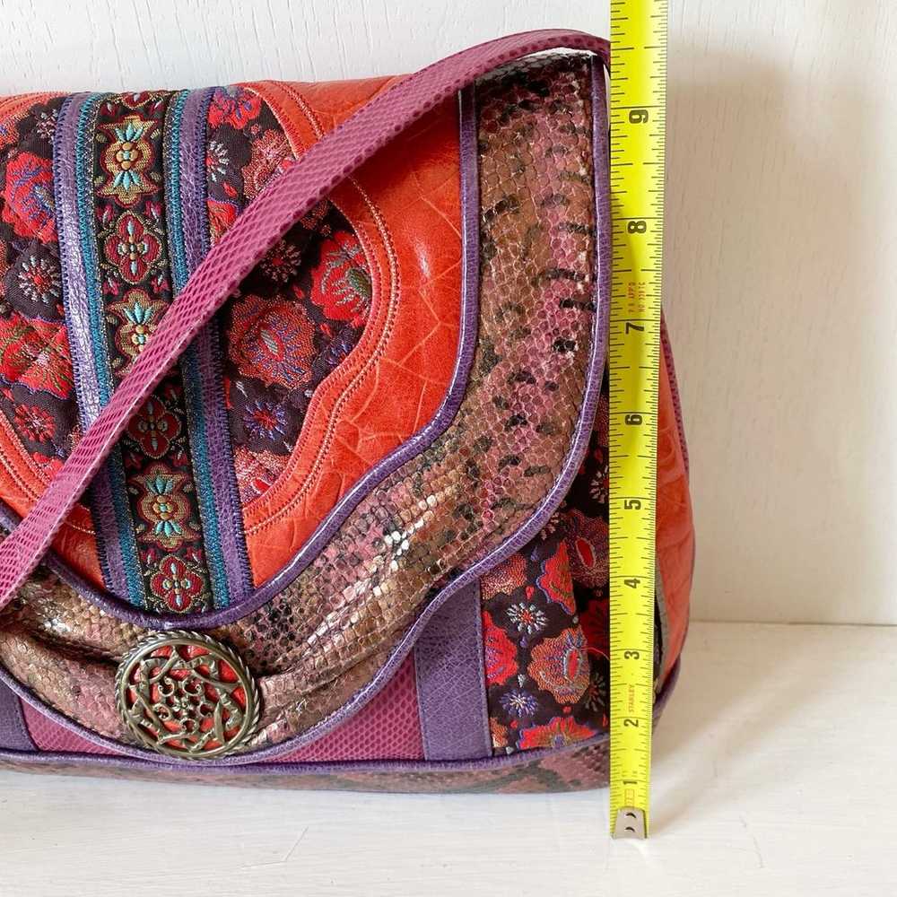 Vintage Sharif Eclectic Purse - image 8