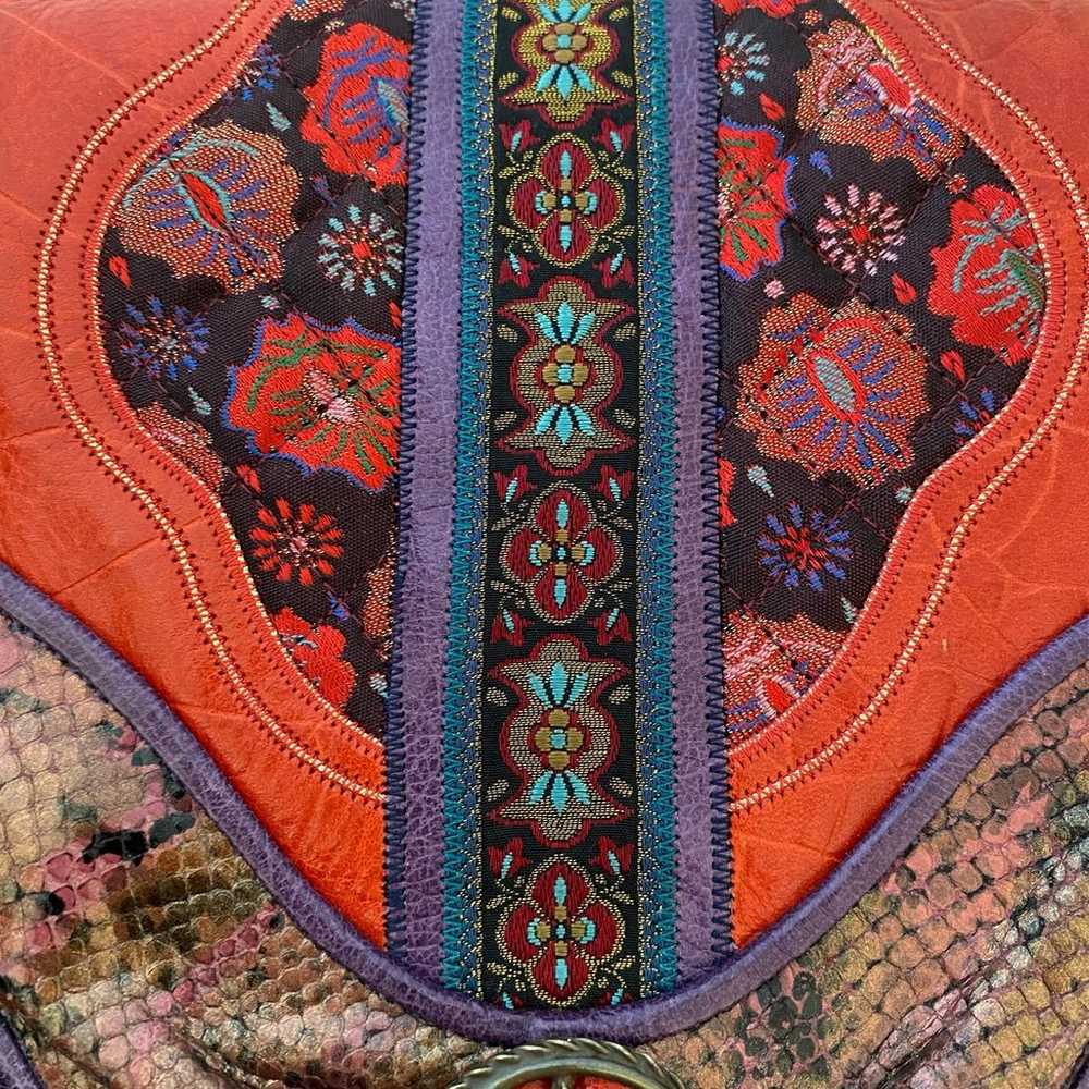 Vintage Sharif Eclectic Purse - image 9