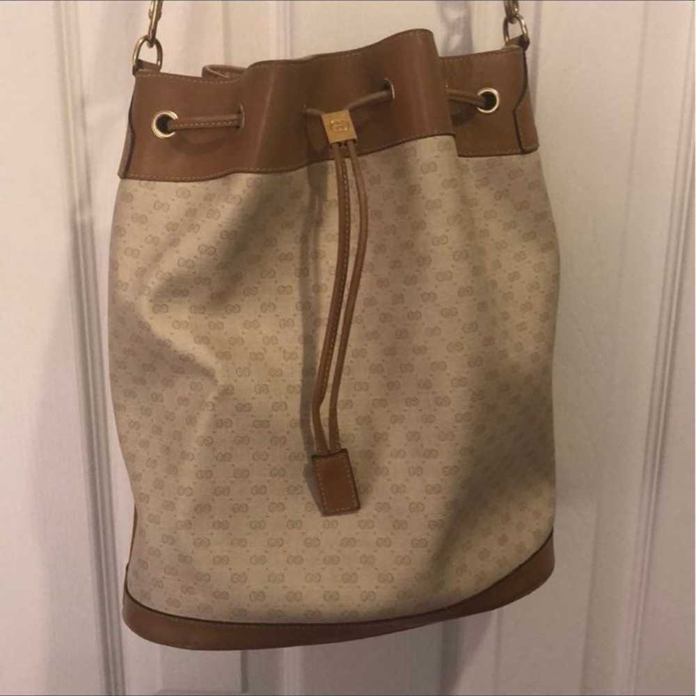 Vintage 80s Gucci Bucket Bag - image 1