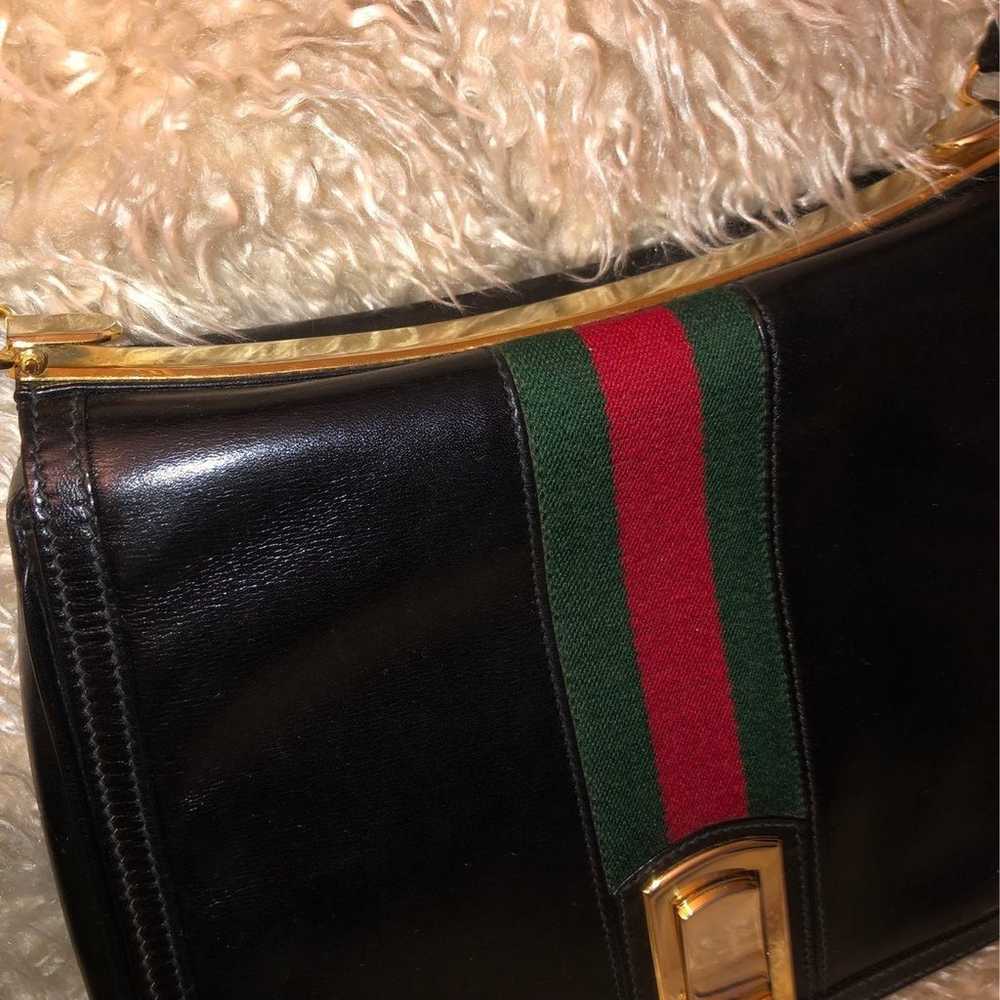 ~~RARE~~ VTG GUCCI SHERRY PURSE - image 4