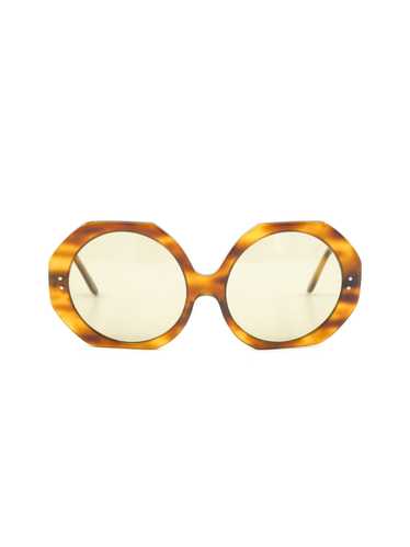 Paulette Guinet Octagon Tortoiseshell Sunglasses