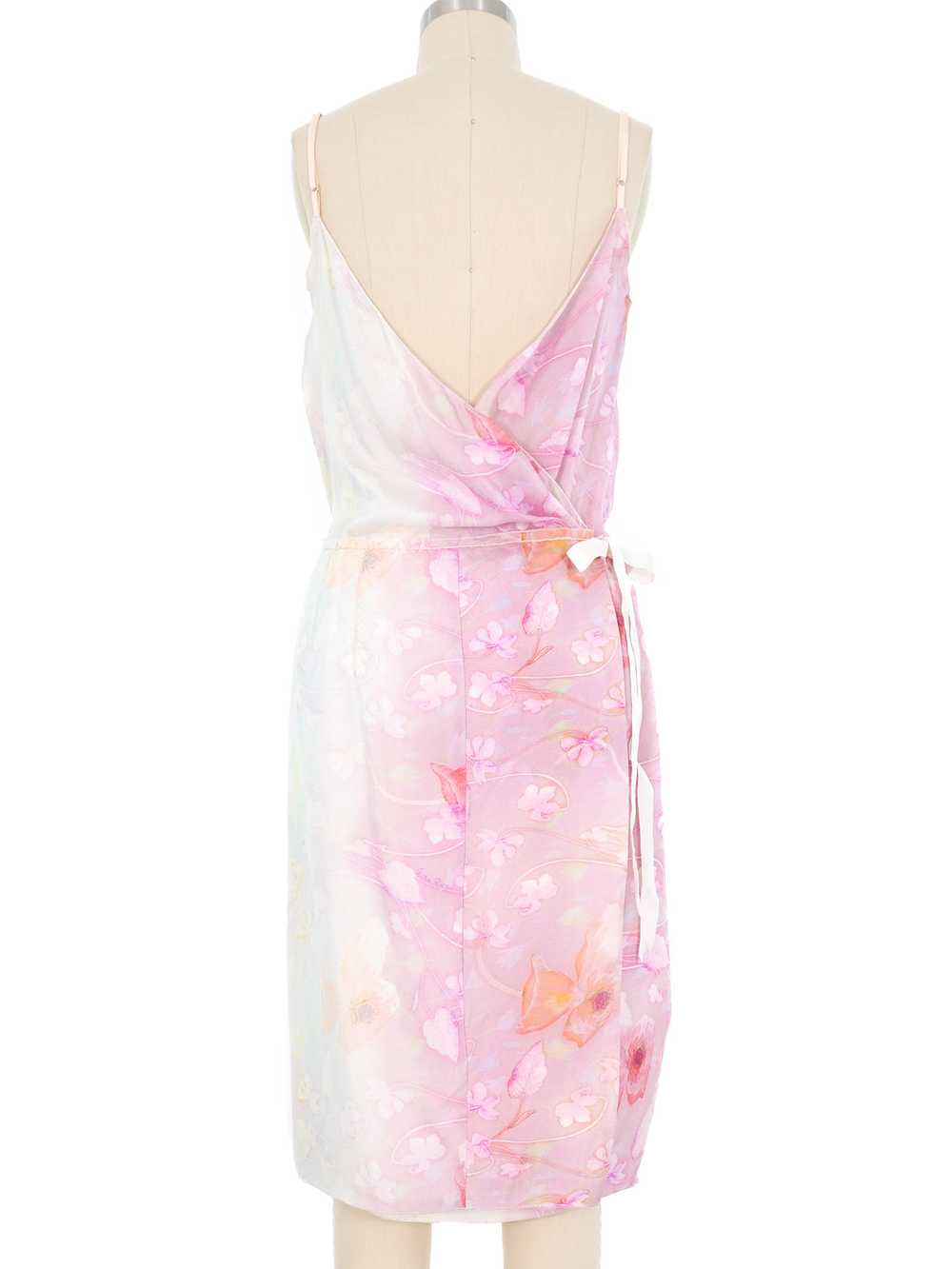 Nina Ricci Floral Silk Dress - image 4