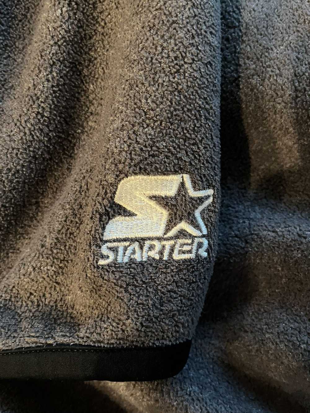 Starter Starter NFL Gray Pittsburgh Fleece Zipup … - image 4