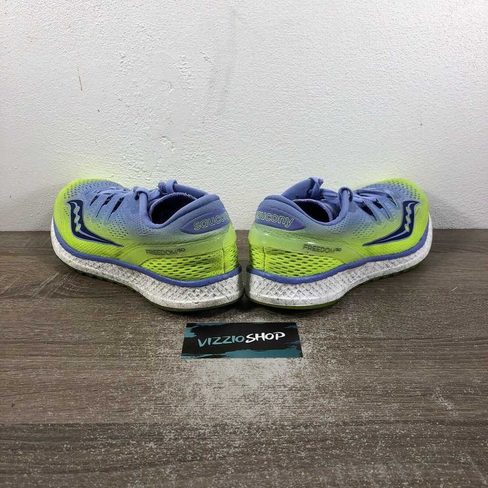 Saucony Saucony Freedom ISO Purple Citron Running… - image 4