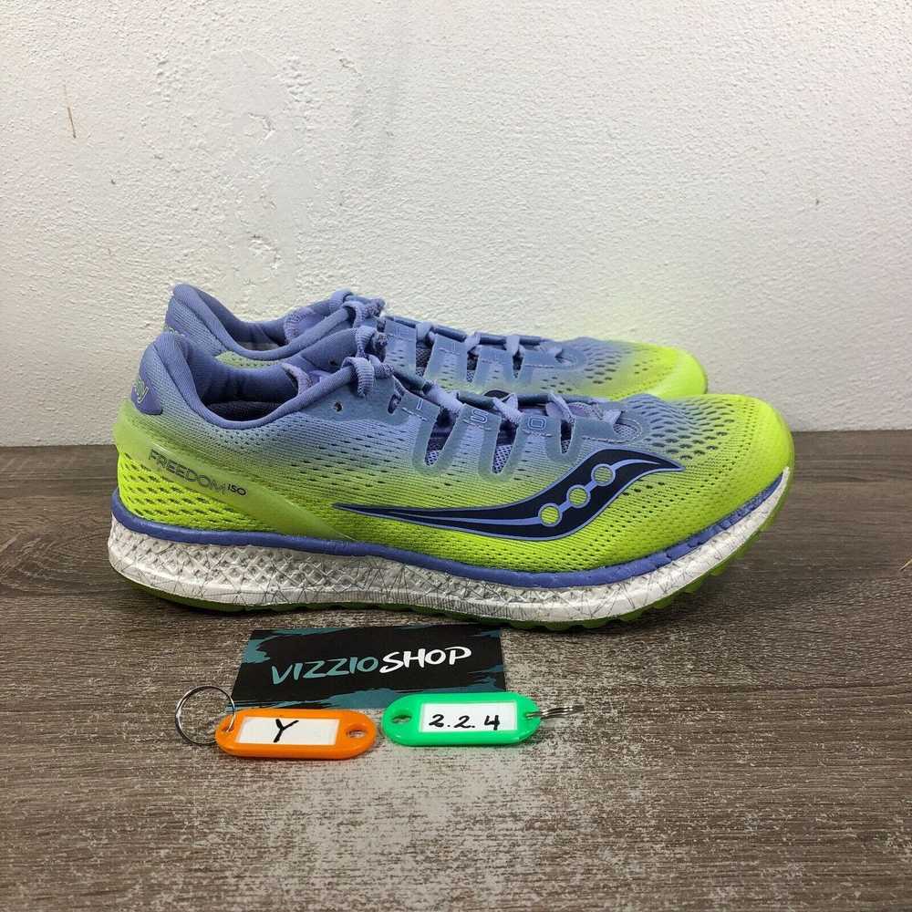 Saucony Saucony Freedom ISO Purple Citron Running… - image 8