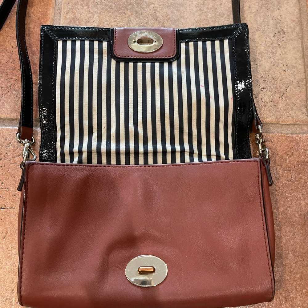 Vintage, Y2K Kate Spade, brown leather Crossbody - image 4