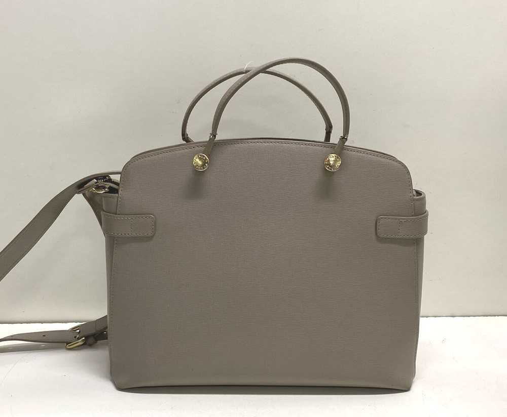 Furla Leather Agata Medium Satchel Grey - image 2