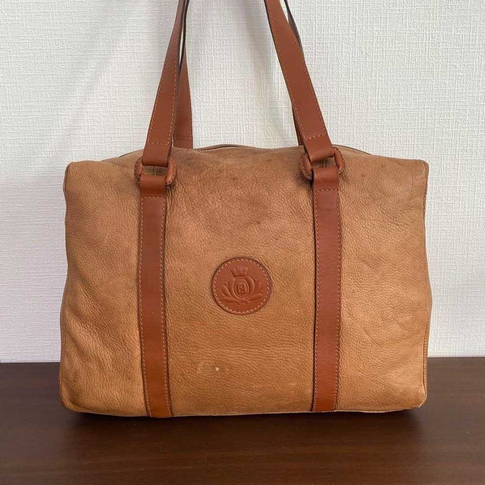 FENDI tote bag leather brown - image 2