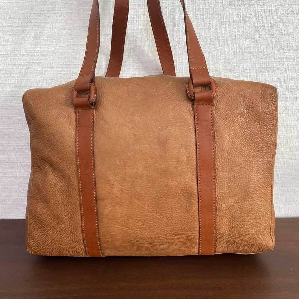 FENDI tote bag leather brown - image 3