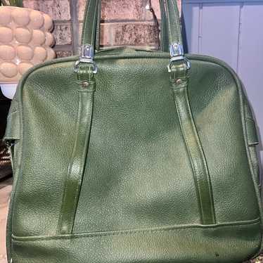 Vintage America Tourister Green Luggage Bag