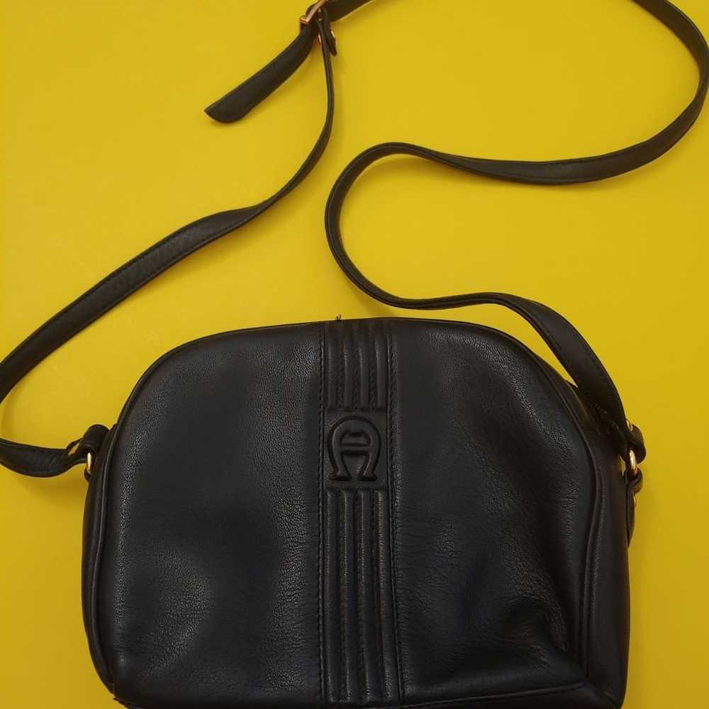 Etienne Aigner leather crossbody bag - image 1