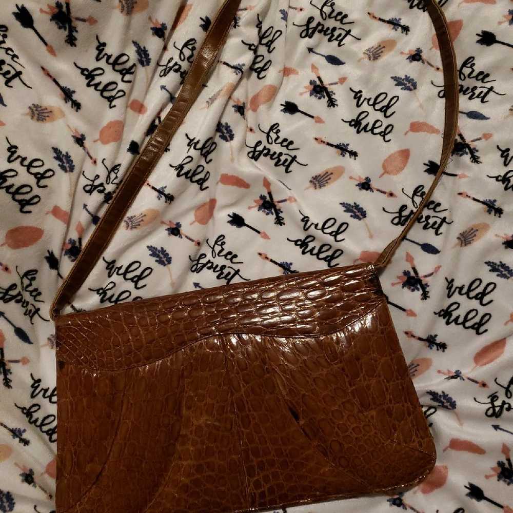 **LAST CHANCE!!!! Crocodile Crossbody Vi - image 2