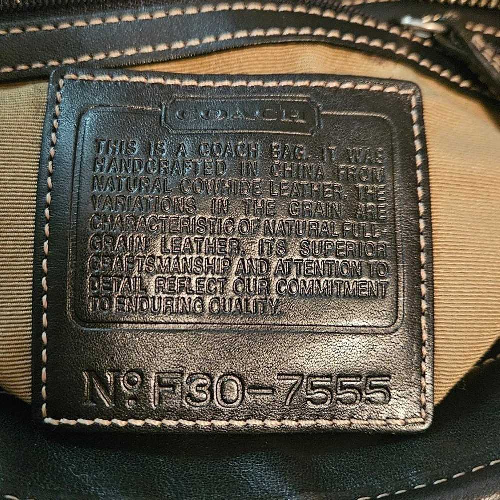 Authentic Vintage Coach #7555 Carry All Hampton B… - image 10