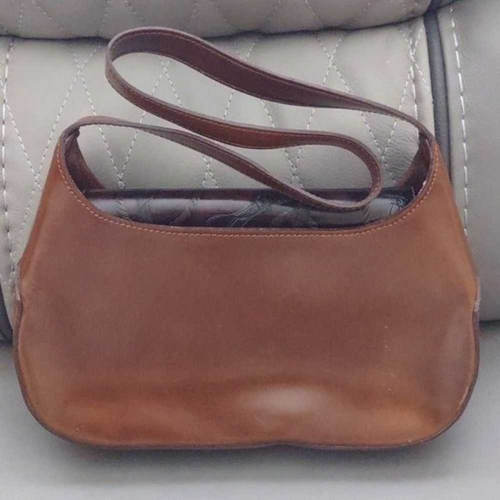 Valentina Italian Leather Shoulder Bag - image 3