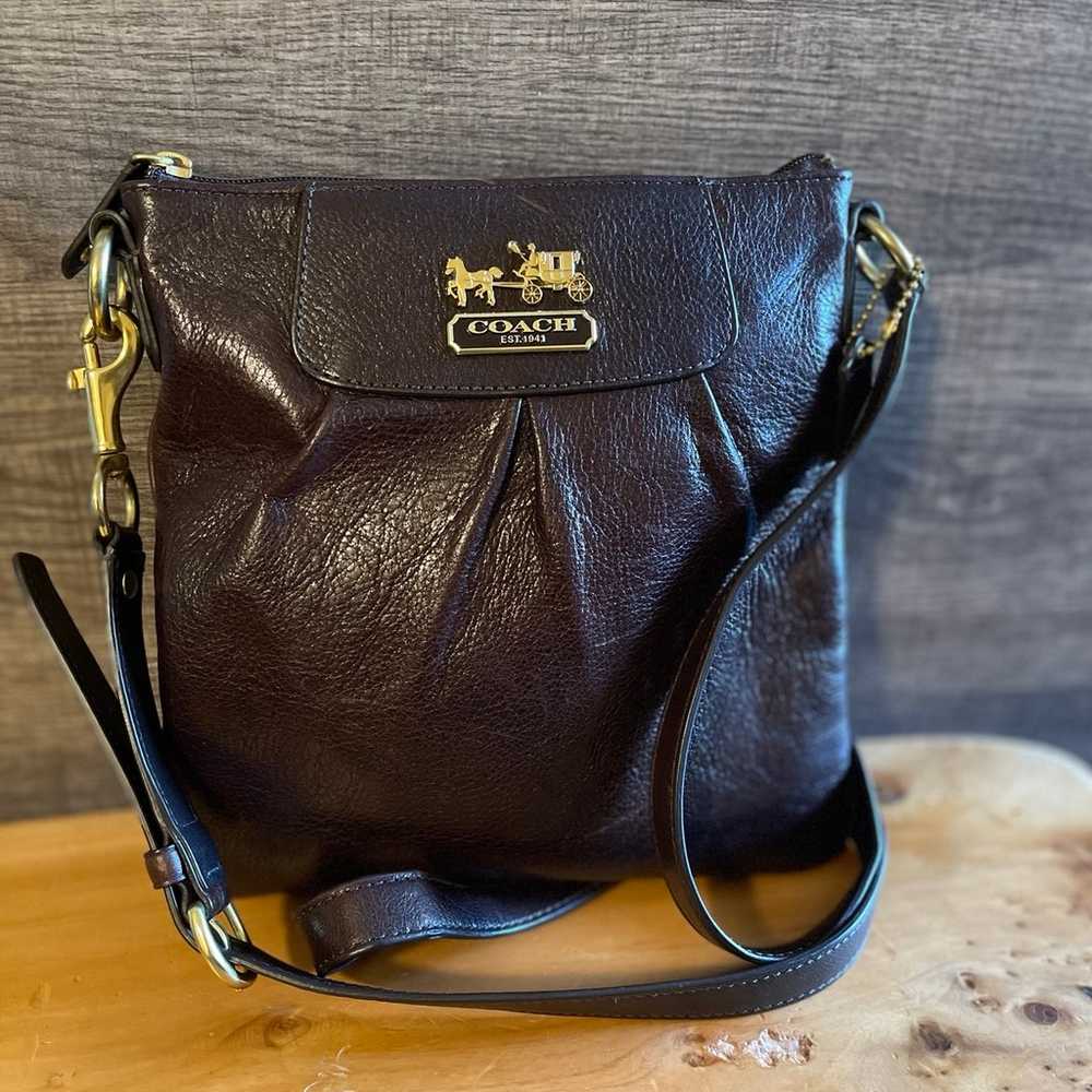 Coach Leather Crossbody Madison - image 1