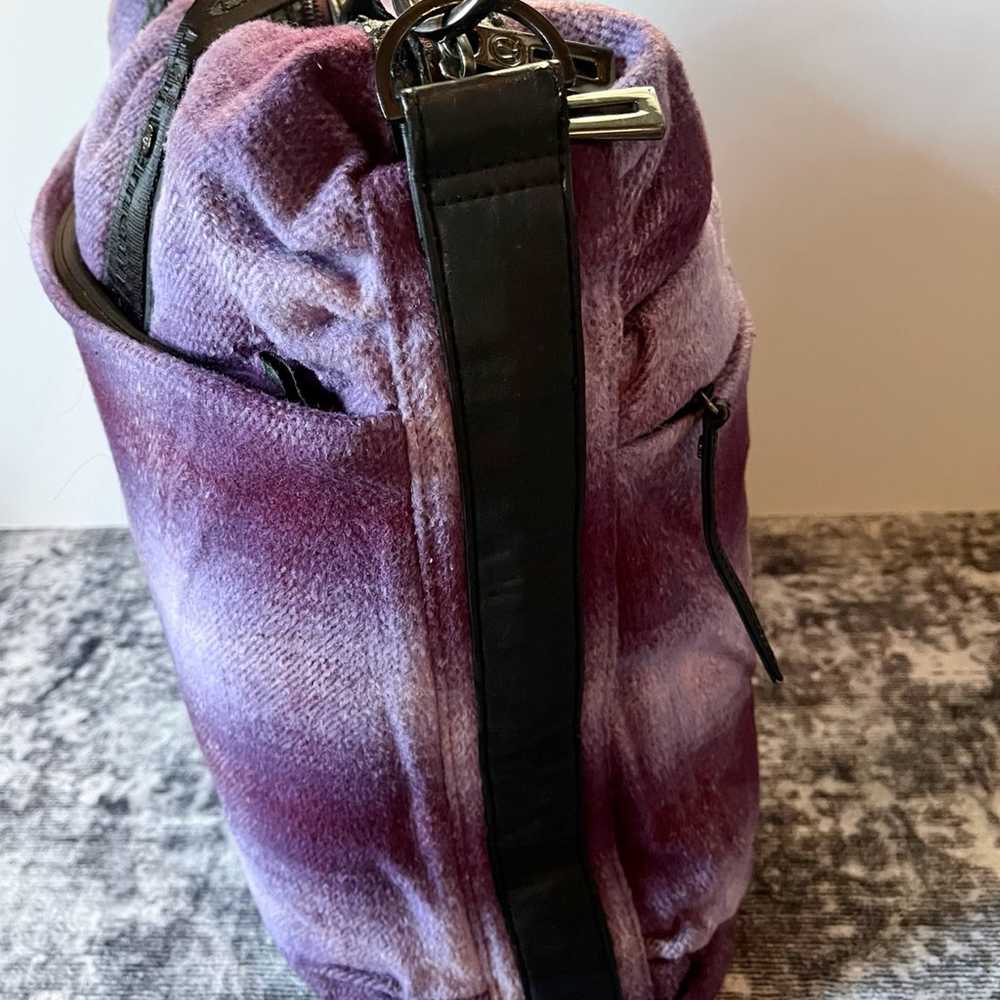 Lululemon XL Purple Plaid Tartain Wool Black Triu… - image 4