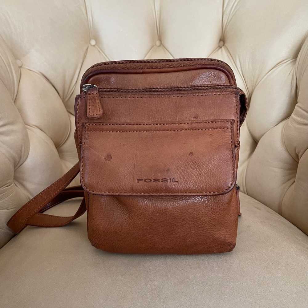 Fossil Crossbody Small Vintage Leather Bag - image 3