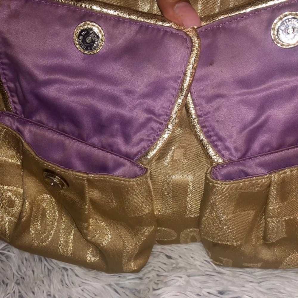 Coach Poppy hobo handbag Vintage HTF - image 5