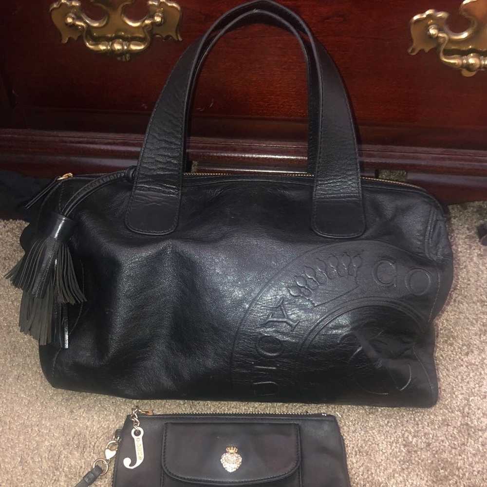 Juicy Couture leather bag and wristlet - image 2